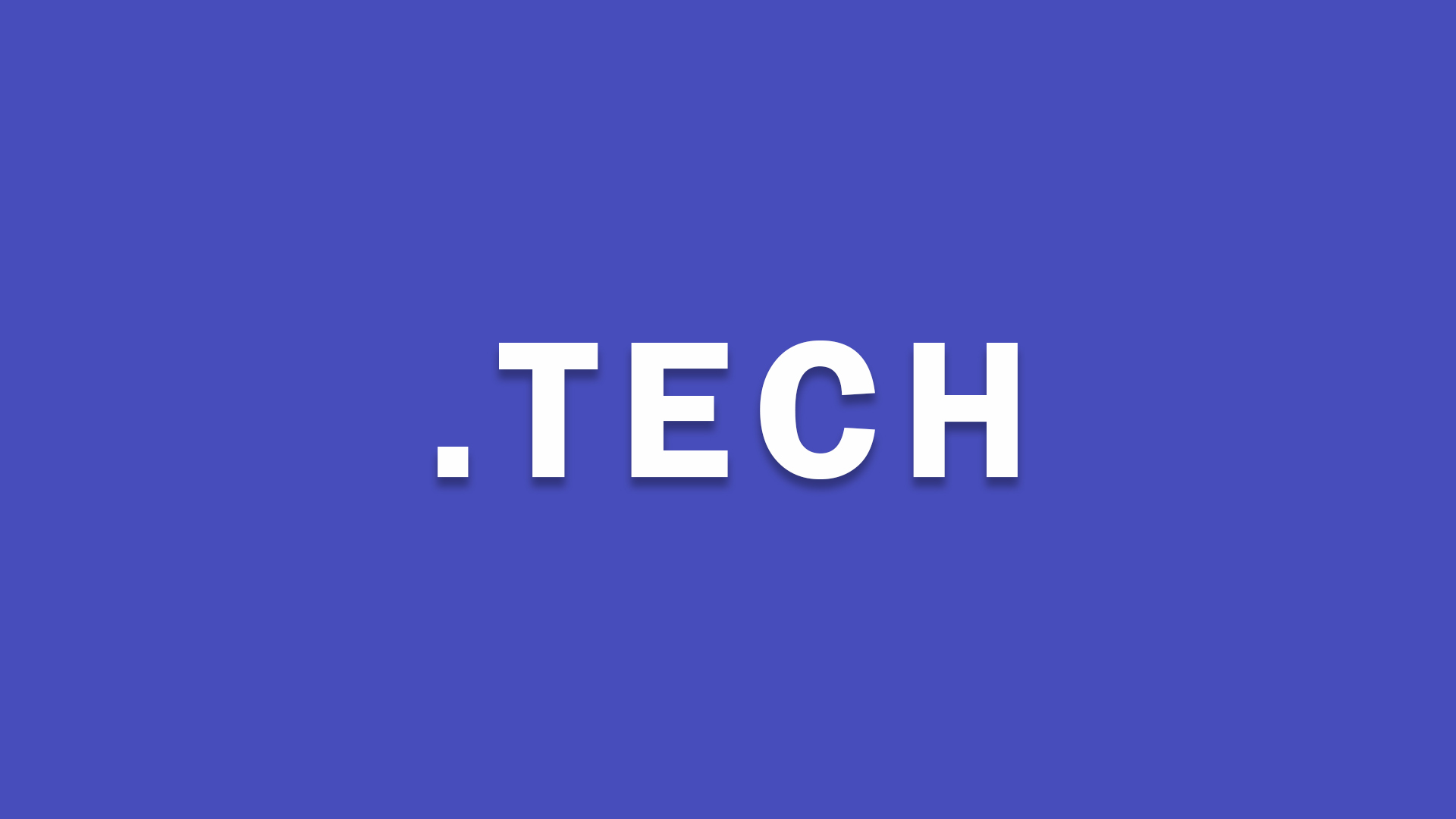 ثبت سریع دامنه tech.